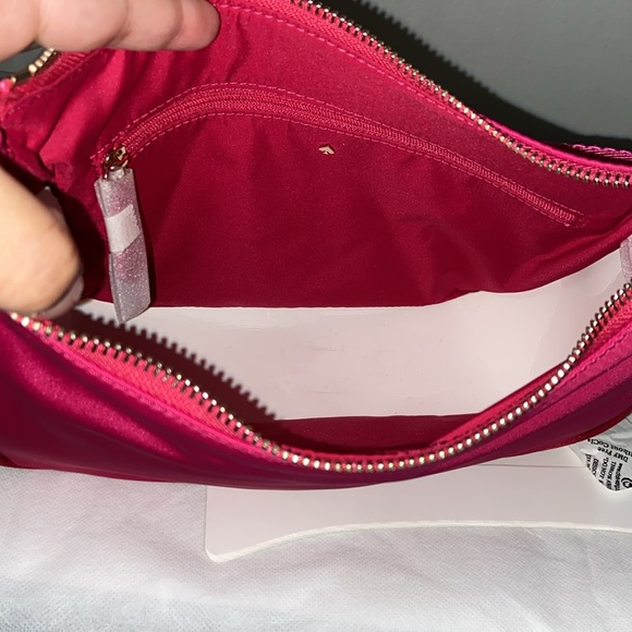 2-8 Kate spade shoulder bag purse hot pink - Picture 11 of 13